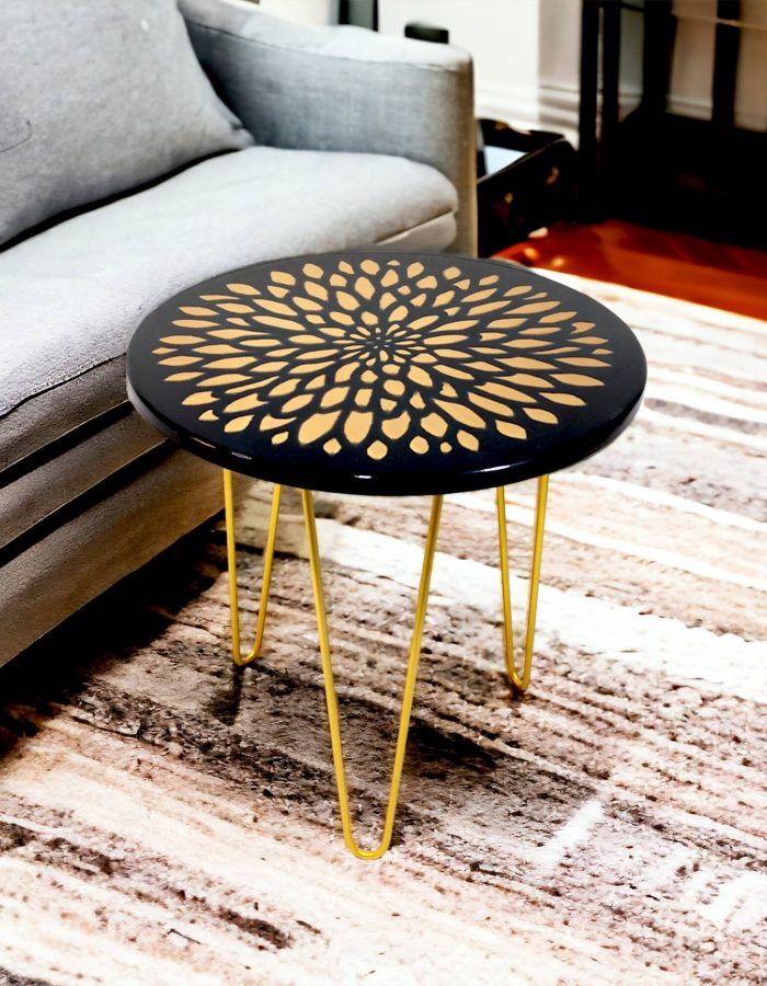 3S-GFlower(B) Side Table