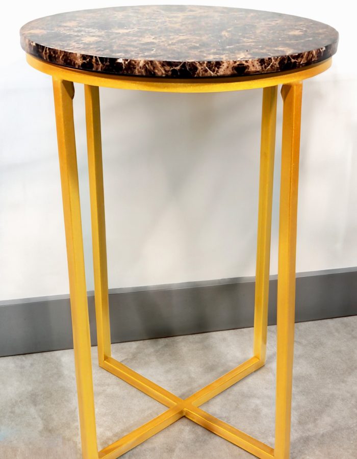 End Tables 4GST-BrwonMarble