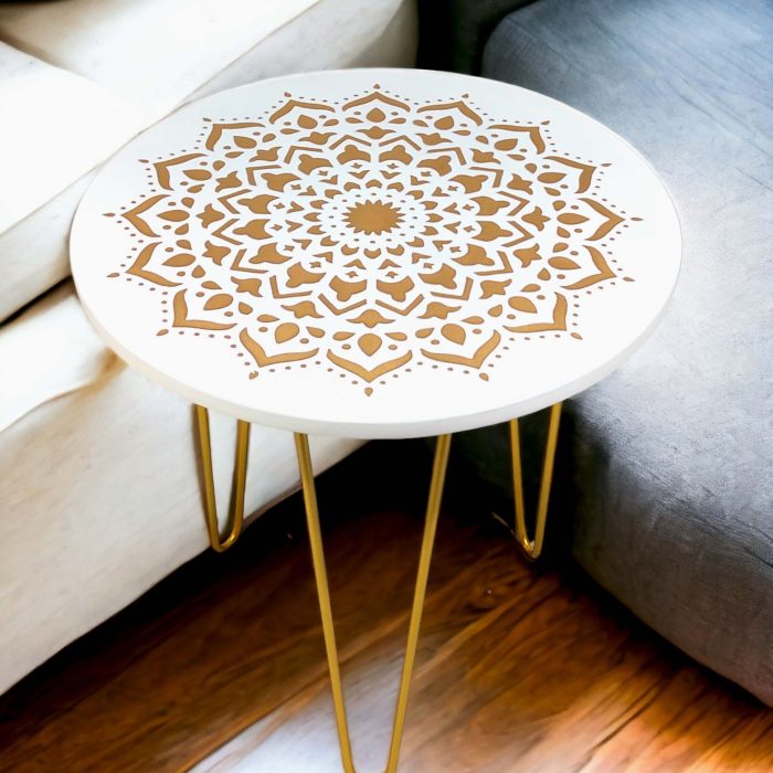 Metal Side Tables D007-WG