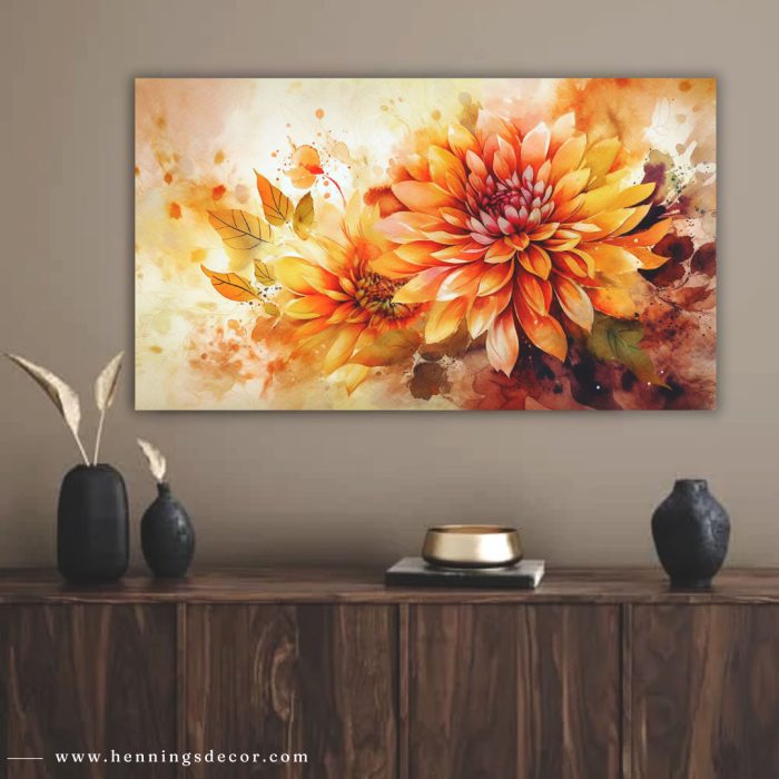 Canvas Wall Painting Floral-2101