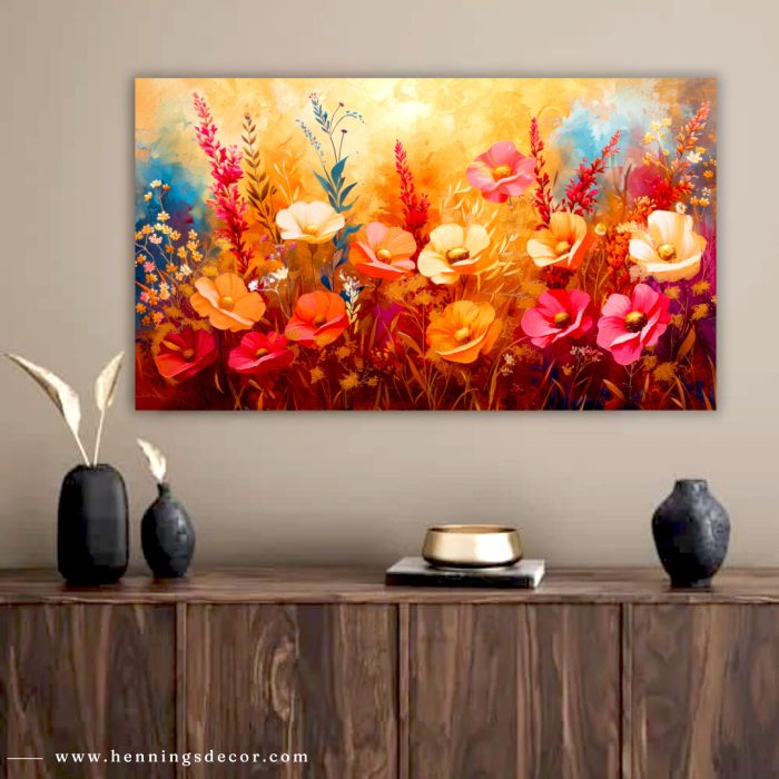 Canvas Wall Painting Floral-2102