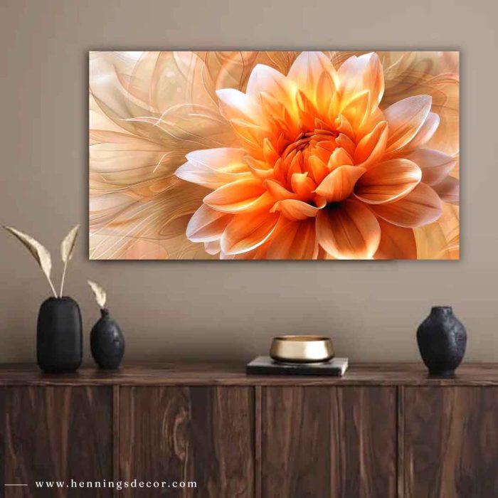 canvas wall painting-floral-2107