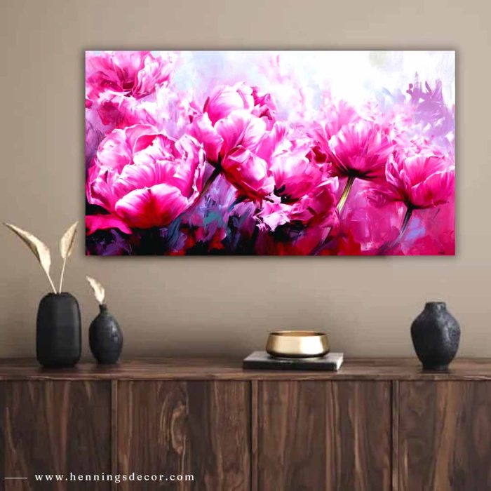 canvas wall painting-floral-2114