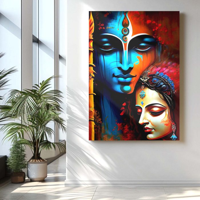 Canvas Wall Paintings LordKrishna015