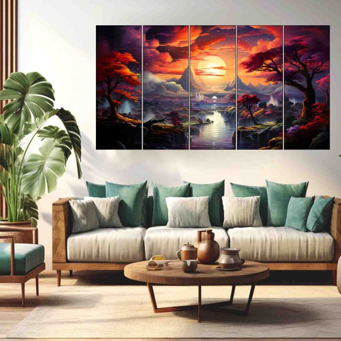 Multi-Panel Wall Art MWP-Abstract-506