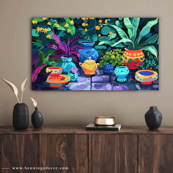 Canvas Wall Painting Pottery-002