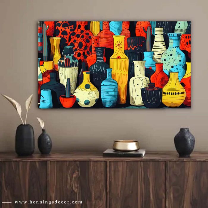 Canvas Wall Painting Pottery-004