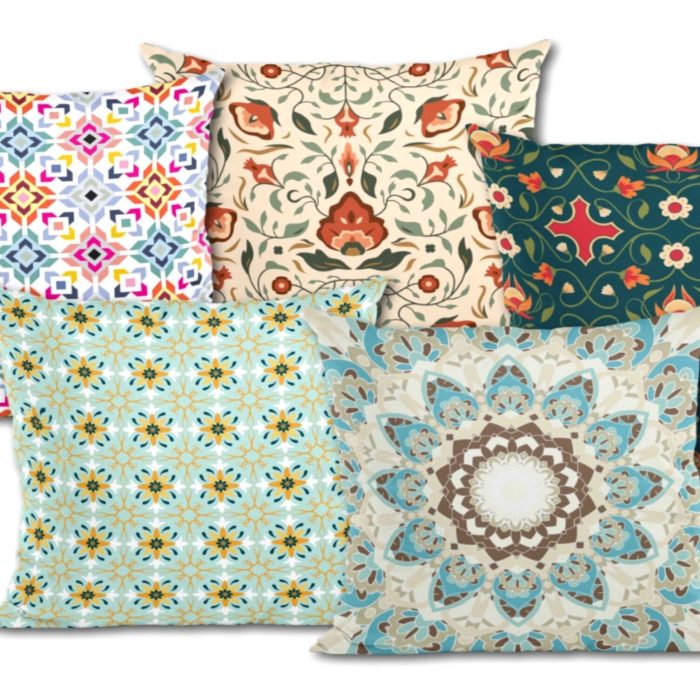 Folk BOHO Floral Printed Cushion Covers