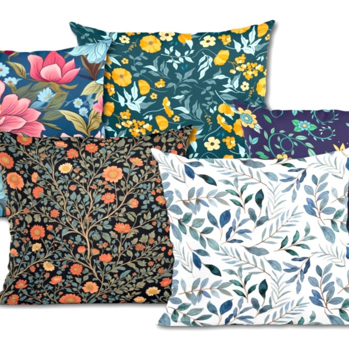 Green & Gold Refresh Printed Cushion Covers 